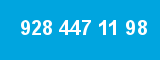 928 447 11 98 928 447 11 98